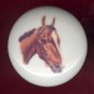 Vintage VICTORIAN HORSE Illustration #1 Ceramic Knobs Handles Pulls