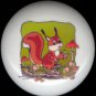 A NUTTY SQUIRREL ~ Ceramic Knob Knobs Pulls