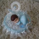 Baby shower Boy cake topper party favor decoration
