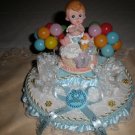 baby boy cake topper party favor suvenier