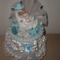 Baby boy cake topper party favor table decoration
