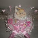 Baby girl cake topper party favor decoration