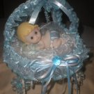 baby shower stroller cake topper centerpiece decoration