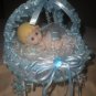 baby shower stroller cake topper centerpiece decoration