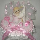 personalized baby girl 1st birthday cake topper