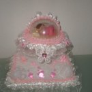 beautiful baby girl cake topper centerpiece decoration