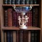 RARE ANTIQUE GILT ART NOUVEAU FAIRY PSYCHE ANGEL CENTERPIECE EPERGNE FIGURAL ORMOLU COMPOTE BOWL