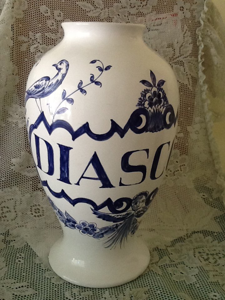 large apothecary vase