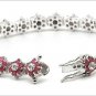 Ruby & Diamond Star Bracelet FREE SHIPPING