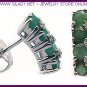 Emerald Stud Earrings FREE SHIPPING!