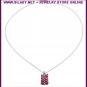 Ruby Pendant Necklace Free Shipping