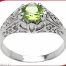 Peridot Solitare Ring