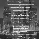 Time to Pray - City Lights b&w
