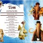 Ice Age Friends Personalized First Name Meaning Print