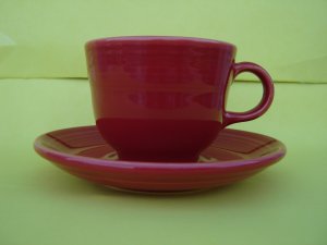 Homer Laughlin Fiesta Cup & Saucer