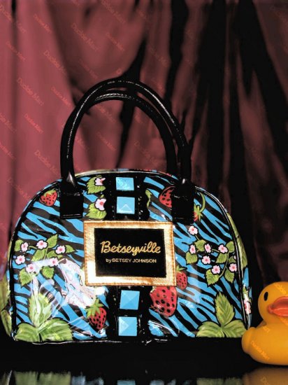 betsey johnson strawberry bag