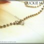 BRAND NEW Betsey Johnson Cute Teddy Bear Rhinestone Chain Necklace