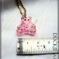 BRAND NEW Betsey Johnson Cute Teddy Bear Rhinestone Chain Necklace