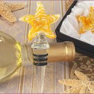 Murano Art Deco Collection Gold Starfish bottle stopper