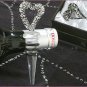 Murano Art Deco Collection Heart Wine stopper