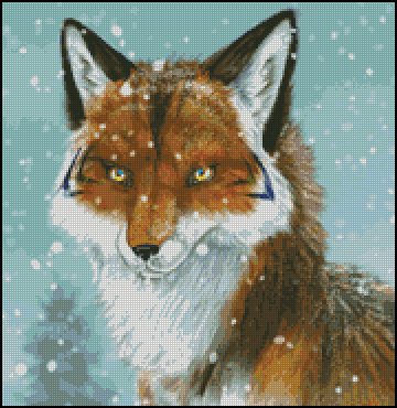 Fox Cross Stitch Pattern