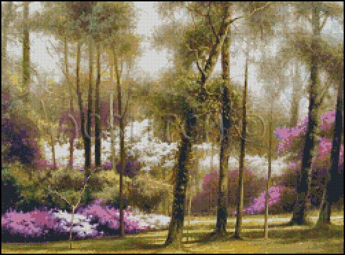 LANDSCAPE cross stitch pattern