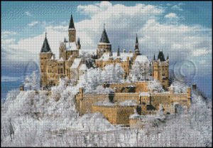 Counted Cross Stitch Patterns &amp; Kits &quot;The Ruined Castle&quot; Barend