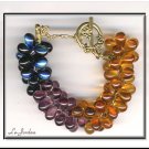 BEAUTIFUL UNIQUE RAINBOW BRACELET  (B-1077)