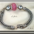 UNIQUE ANCIENT TECHINQUE NETTING BRACELET (B-1090)