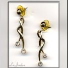 EARRINGS IN GOLD TONE (E-3078)