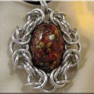 GORGEOUS BROWN CENTER PIECE PENDANT (P-5012)