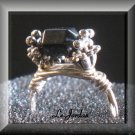 ORIGINAL HEMATITE PEBBLE RING (T-4003)
