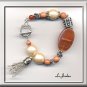 ONE OF A KIND AGATE BRACELET (B-1103)