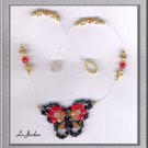 MODERN HAND MADE BUTTERFLY NECKLACE (N-2161)