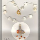 UNIQUE BEAUTIFUL LOTUS FLOWER NECKLACE (N-2162)
