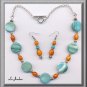 SUMMER COLORS SET MADE OF ORIGINAL M.O.P AND STONES (S-4055)