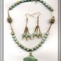 IMPRESSIVE SET OF ORIGINAL STONES AND GOLD TONE COMPONENETS (S-4058)