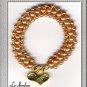 BEAUTIFUL BRACELET MADE OF GLASS PEARLS (B-1126)