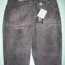 NEW Versace Distressed Leather Jeans - EU 41/US 27