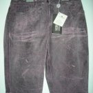 NEW Versace Distressed Leather Jeans - EUR 41/US 27