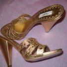 NEW Prada Gold Sandals - US 8/EU 38.5