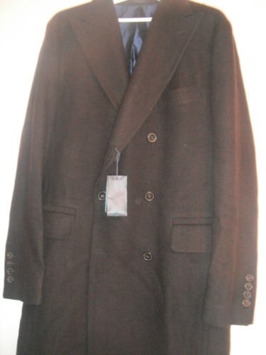NEW Faconnable Men's Wool Coat - US 48/EU 58