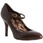 NEW Dolce & Gabbana Brown Leather Mary Janes - US 6