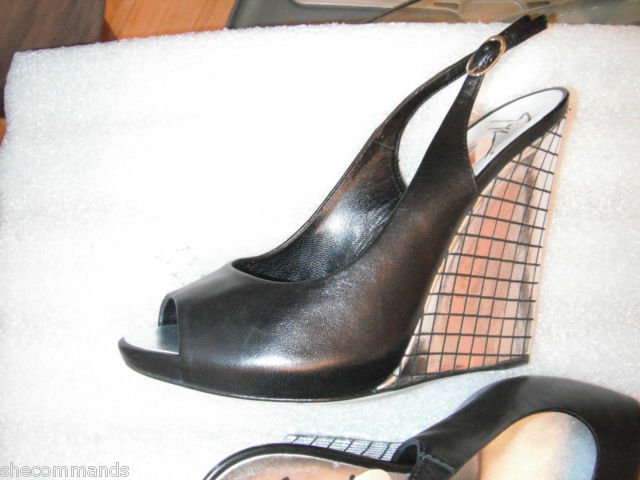 NEW Giuseppe Zanotti Black Leather 