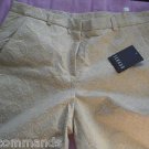 NEW Louis Feraud Gold Lame Evening Pants EU 36/US 6
