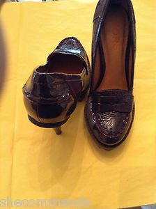 Kors by Michael Kors Patent Leather Platform Loafer - Size 8.5