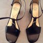 NEW Joan & David Black Leather Sandals - 8.5
