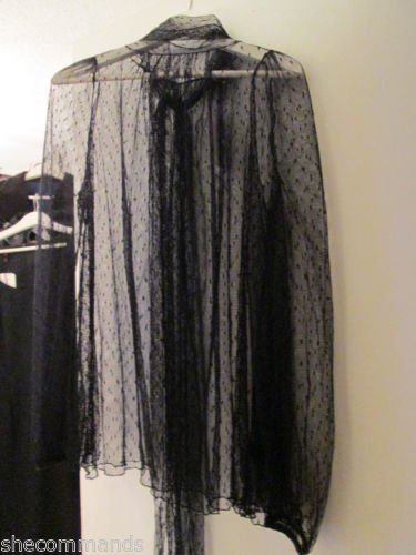 NEW La Perla Black Lace Blouse - US 10