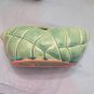 VINTAGE McCoy Green Leaf Planter