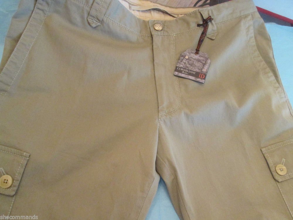 NEW Corneliani ID Men's Casual Pants - EU 50/US 34